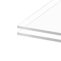 Feuille d'acrylique transparente polyvalente pour découpe laser et décoration intérieure