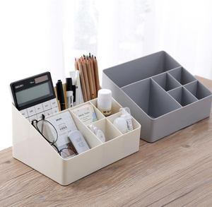 <span class=keywords><strong>Multi</strong></span> función de caja de almacenamiento de estante de almacenamiento para escritorio sentado habitación cuarto de baño - Product Image 1