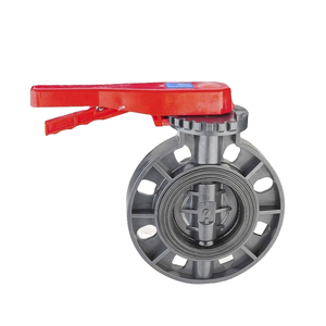 DN100 uPVC PVC điện Van bướm nước phương tiện truyền thông Tương thích ống phù hợp loại sản phẩm Van bướm - Product Image 2