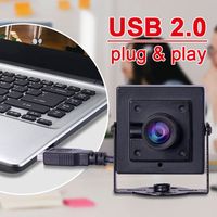 Mini Cámara Industrial USB HD H.264 UVC de 3200 1080P AR0230 2.9mm con Retroiluminación Dinámica Amplia sin Distorsión y Buena Claridad