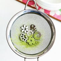 Passoire à matcha en acier inoxydable 304, outils pour bol à matcha, accessoires pour cérémonie du thé, design moderne et minimaliste