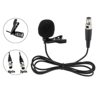 H-042 Telefonmikrofon Kondensator Clip-On 3,5mm Klinkenschnittstelle Mini Tragbares Ansteckmikrofon Kabelgebunden Typ C IOS für Telefon