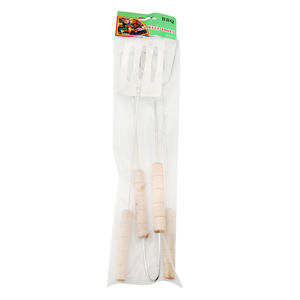 CD-16A <span class=keywords><strong>professionnel</strong></span> Camping en plein air <span class=keywords><strong>barbecue</strong></span> outils 3 pièces BBQ rôtissoires spatule <span class=keywords><strong>pince</strong></span> - Product Image 2