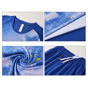 Wholesale Digital Sublimation Printing Team Training Soccer Jersey Custom Breathable Quick Dry Short Sleeve Summer Football Wear - Product Image 6