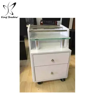 Kings hadow New Model Beauty Trolley Professional mit Schubladen Beauty Trolley Cart für Friseurladen