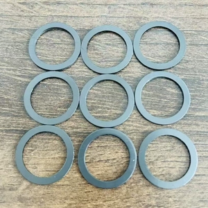 Arandela de junta plana ultrafina personalizada no estándar M10.1M10.2M10.5M11M11.1 plástico de nailon negro grafito para una óptima - Product Image 3