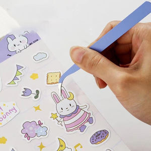 Adesivo per Manicure curva in acciaio inossidabile pinzette Logo personalizzato - Product Image 4