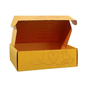 Customizable Corrugated Kraft Paper Box Gift Box Shipping Mailing Carton Fashion Shoes And Hats Packaging Box Recyclable