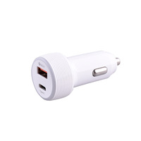 Pengisi Daya Mobil Listrik Universal 48W PD3.0 QC3.0 Pengisian Cepat dengan Port USB-A dan Type-C untuk Ponsel, Jam Tangan, Kamera, dan Perangkat Pintar