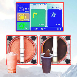 Professional Commercial Machine Single Frozen Beverage Dispenser Multifunctional Ice Slurry Maker for Snow AS-Icecream123 Powerf - Product Image 6