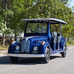 Bus touristique électrique <span class=keywords><strong>8</strong></span> places 11 places Voiture vintage touristique Voiturette de <span class=keywords><strong>golf</strong></span> électrique pratique à vendre - Product Image 4