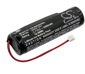 แบ<span class=keywords><strong>ต</strong></span>เตอรี่ OEM 2600mah สำหรับเครื่องตัดผมไร้สาย <span class=keywords><strong>WAHL</strong></span> Black Stealth Chrome Magic Clip <span class=keywords><strong>Senior</strong></span> Cordless Sterling 4 Uper Taper - Product Image 4