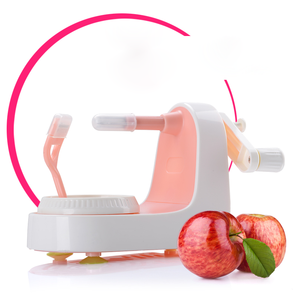 Outil de cuisine manuel professionnel en plastique pour fruits et légumes (y compris l'ail) – Éplucheur et dénoyauteur - Product Image 2