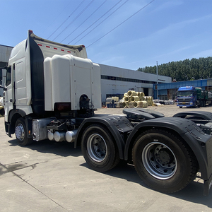 Camions d'occasion Sinotruk HOWO T7H Sitrak Camc 6X4 CNG, <span class=keywords><strong>Tracteur</strong></span> routier à bas prix, 10 pneus, 430 CV, <span class=keywords><strong>pont</strong></span> à suspension pneumatique, Camion CNG à vendre - Product Image 5