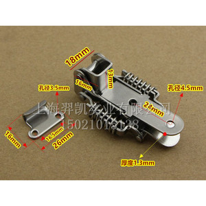 Xin Jieliang Right Angle <b>Latch</b> 304 Stainless Steel 18x24mm Industrial Machinery Box <b>Lock</b> Heavy Duty Buckle - Product Image 1