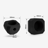 Écran d'isolation acoustique professionnel Voxfull DB-01 pour microphone de studio en direct, idéal pour le chant