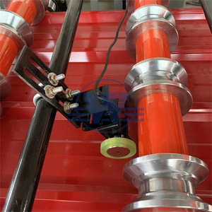 Exquisite Technology Metal Roofing Roll Forming Making Machine Galvanized Aluminum Corrugated Steel <b>Sheet</b> Making Machine - Product Image 6