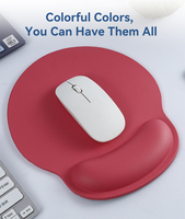 Tapis de souris ergonomique en mousse à mémoire de forme, antidérapante, avec support de poignet, pour ordinateur portable, nouveau