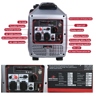 Chất liệu cao cấp nhà di động sử dụng im lặng Máy phát điện biến tần 3/3. 5KW nhà máy Giá Máy Phát Điện Xăng - Product Image 3