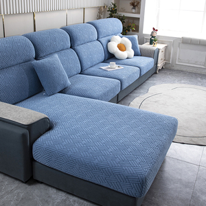 Housse Canape elástico en forma de L fundas de sofá moderno seccional <span class=keywords><strong>Cubre</strong></span> sofá conjunto fundas de asiento para sofás 3 2 1 plazas sofás - Product Image 2