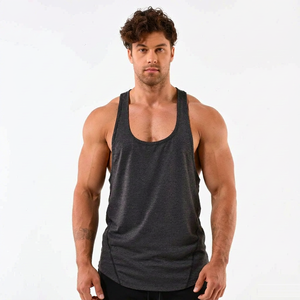 Camisetas de Gimnasio Personalizadas con Logotipo para Hombre, Camisetas Deportivas de Punto Informal, 100% Algodón Transpirable, Camisetas de Tirantes para Hombre, Camisetas Deportivas para Fitness - Product Image 4