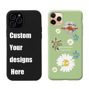 TPU cassa del telefono in gomma di Silicone liquido Custom morbido UV stampato custodia per cellulare Dropshipping per <span class=keywords><strong>iphone</strong></span> 17 per samsung - Product Image 1