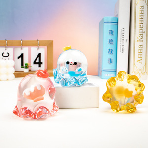 กล่องสุ่มฟิกเกอร์น่ารัก Yu Mo Craft Wishing Fairy ของตกแต่งจิ๋ว ของขวัญน่ารักสำหรับเด็กอายุ 8-13 ปี ใช้ได้ทั้งเด็กชายและเด็กหญิง - Product Image 4