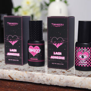 TZ 新登場 最新 速乾まつげエクステ用接着剤 プライベートラベル クリア・ブラック・ホワイト OEM まつげグルー - Product Image 2