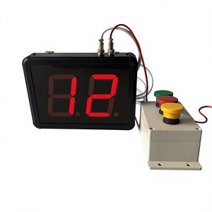 Compteur plastique à 2 chiffres Pro Corp 001 avec affichage LED, fonction minuterie, alimentation par batterie/USB, cache de données de 24 mois, outil de test pour entrepôt et bus - Product Image 1