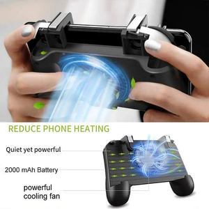Controlador de juegos móvil Ventilador de refrigeración Disparador de juegos para PUBGes Joystick Gaming Grip - Product Image 4