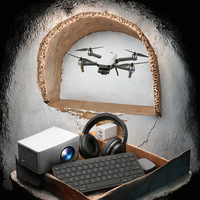Proyektor Digital 4K Terlaris Amazon, Smart Ring, Mystery Box Canggih, Termasuk Speaker, Penjualan Teratas, Pasokan Grosir Cepat