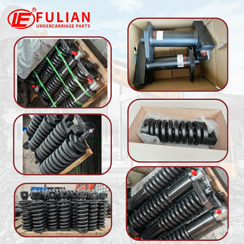 Excavator Track Adjuster Recoil Spring Assembly for CAT 307B 307C 307D ...