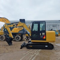 Excavatrice d'occasion CAT 305.5E2, excavatrice Caterpillar de 6 tonnes, mini-excavatrice sur chenilles du Japon, mini-excavatrice Cat d'occasion à bas prix à vendre