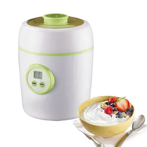 Oem Yoghurt Maker Thuisgebruik 1.0L Capaciteit Automatische Elektrische Griekse Yoghurt Maker Machine