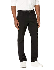 Pantalones de Lona Casuales para Hombre de Alta Calidad, Cintura Media, Corte Regular, Ligeros, Transpirables, Cierre de Botón, Premium - Product Image 1