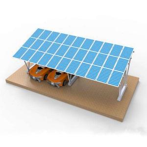 Système de montage en aluminium de carports d'énergie solaire de certification de qualité pour le stationnement de voiture - Product Image 3