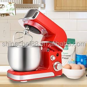 Mikser makanan berdiri elektrik 700W, wadah tahan lama dan mangkuk pencampur adonan dengan kait adonan untuk kue dan pencampuran adonan roti - Product Image 2