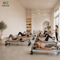 Machine de Pilates Reformer Celux de style luxueux pour entraînement complet du corps, idéale pour la maison, le studio et la salle de sport