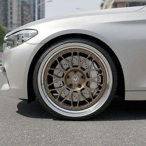 Cerchi in Lega Forgiati Viaol a Due Pezzi con Bordo Lucidato, 18 19 20 21 22 Pollici, 5x120 5x114.3, Adatti per Veicoli di Lusso Nissan 370Z <span class=keywords><strong>Subaru</strong></span> - Product Image 4