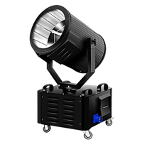 Projecteur rotatif automatique 5000W, canon spatial, éclairage paysager pour hôtels, toits, places publiques et zones touristiques, lumière laser haute puissance