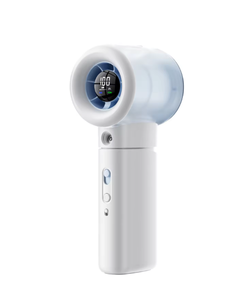 <span class=keywords><strong>Ventilateur</strong></span> <span class=keywords><strong>portable</strong></span> haute vitesse avec <span class=keywords><strong>brumisateur</strong></span>, <span class=keywords><strong>ventilateur</strong></span> électrique de refroidissement avec compresse de glace, mini-<span class=keywords><strong>ventilateur</strong></span> avec affichage LED, souffleur de réfrigération - Product Image 3