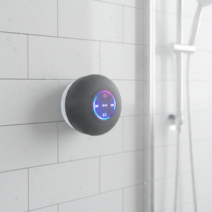 Nouvelle Enceinte Sans Fil à Ventouse, Rechargeable USB, Mini Subwoofer Portable avec LED pour Maison et Salle de Bain, Vente Chaude en Usine - Product Image 1