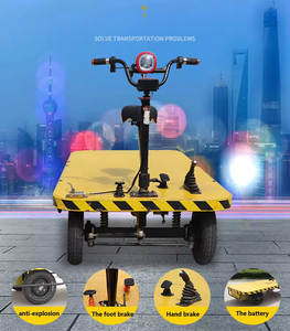 Troli Listrik Berat untuk Logistik Luar Ruangan, Pengangkut Barang, Gerobak Dorong Grosir, Roda untuk Rumah Sakit dan Industri - Product Image 6