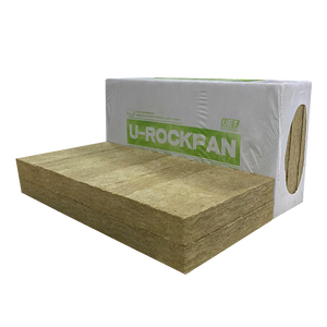 Khoáng sản Bazan đá len cách nhiệt 100kg/m3 50mm 75mm 100mm u-rockrol đá len Bảng điều khiển Tấm - Product Image 1