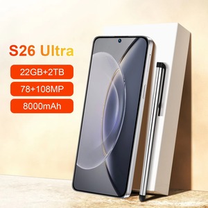 Smartphone S26 Ultra 7.3 Pollici Sbloccato con 22GB+2TB, Grande Schermo, Android <span class=keywords><strong>15</strong></span>, Dual SIM, per <span class=keywords><strong>Gaming</strong></span> - Cellulari S26 ULTRA - Product Image 1