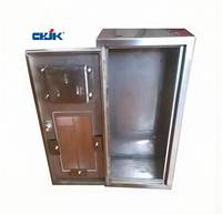 Lemari Pemadam Kebakaran Stainless Steel untuk Peralatan Pemadam Kebakaran yang Dipasang di Dinding