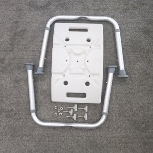 Chaise de douche, tabouret de salle de <span class=keywords><strong>bain</strong></span>, <span class=keywords><strong>banc</strong></span> <span class=keywords><strong>pour</strong></span> petite baignoire, <span class=keywords><strong>banc</strong></span> de douche réglable léger de couleur blanche - Product Image 2