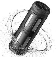 S linterna altavoz de diente azul Radio FM linterna altavoz con linterna lámpara de mesa altavoz inalámbrico luz LED senderismo Camping