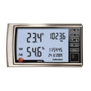 Termohigrómetro Digital Testo 622, Medidor de Temperatura, Humedad y Presión, Grado Industrial para Laboratorio, Acero Inoxidable - Product Image 1