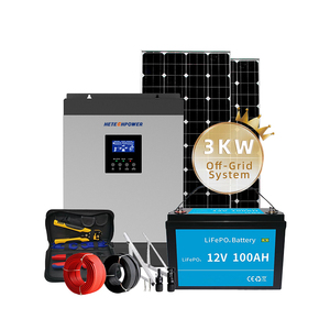 Système d'énergie solaire domestique, système solaire hors réseau 5 kW à prix avantageux pour les ménages - Product Image 4
